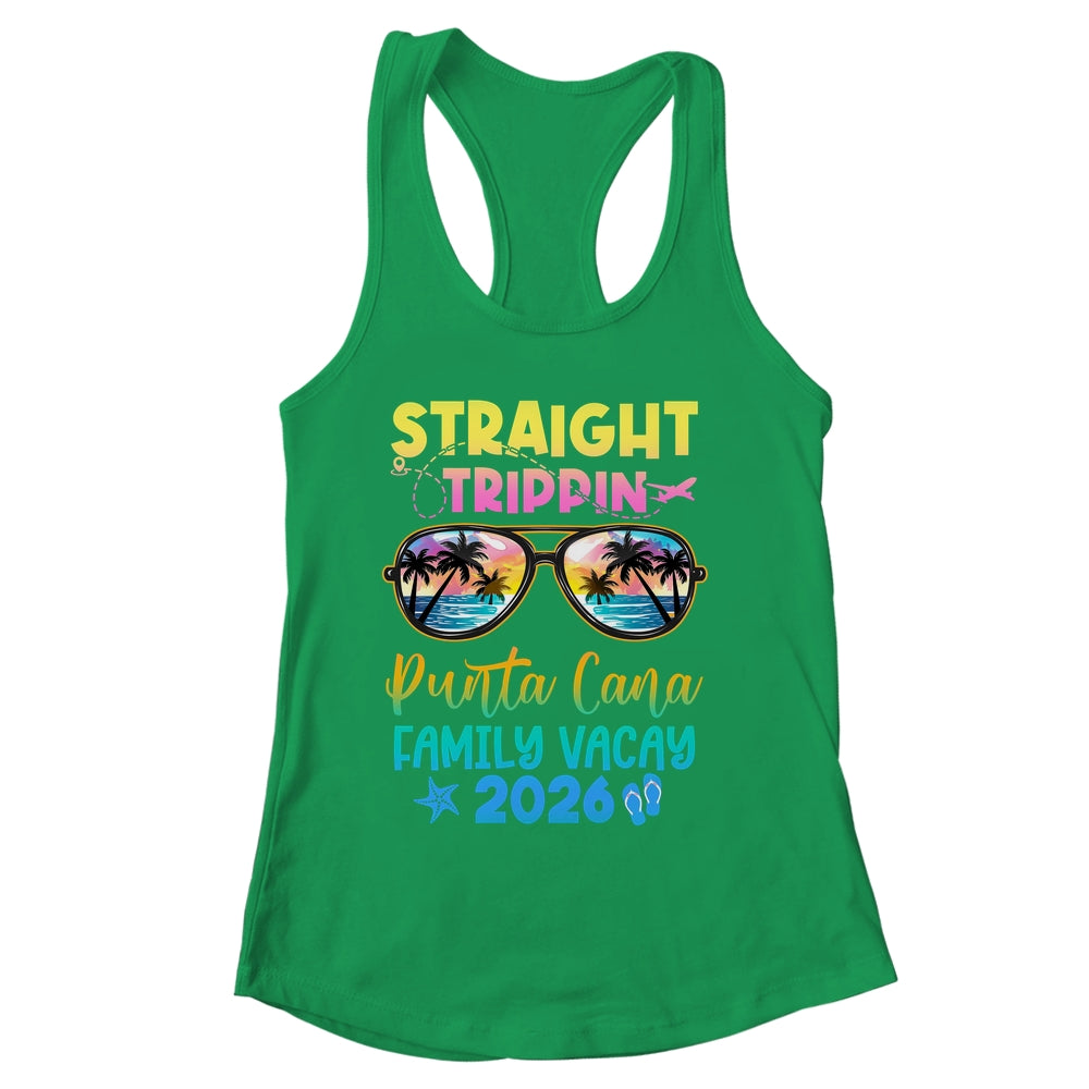Family Vacation Punta Cana 2026 Summer Holiday Matching Shirt & Tank Top | siriusteestore
