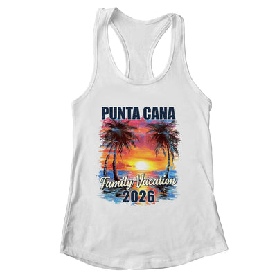 Family Vacation Punta Cana 2026 Summer Trip Matching Shirt & Tank Top | siriusteestore