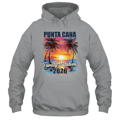 Family Vacation Punta Cana 2026 Summer Trip Matching Shirt & Tank Top | siriusteestore