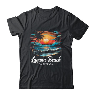 Family Vacation Retro Sunset California Laguna Beach Shirt & Tank Top | siriusteestore