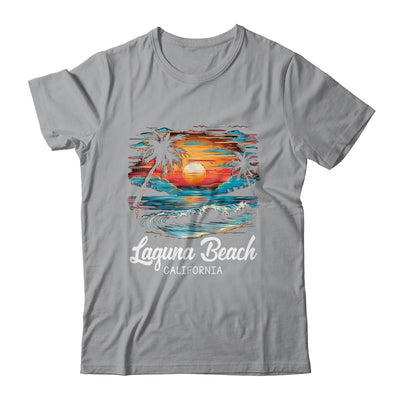 Family Vacation Retro Sunset California Laguna Beach Shirt & Tank Top | siriusteestore