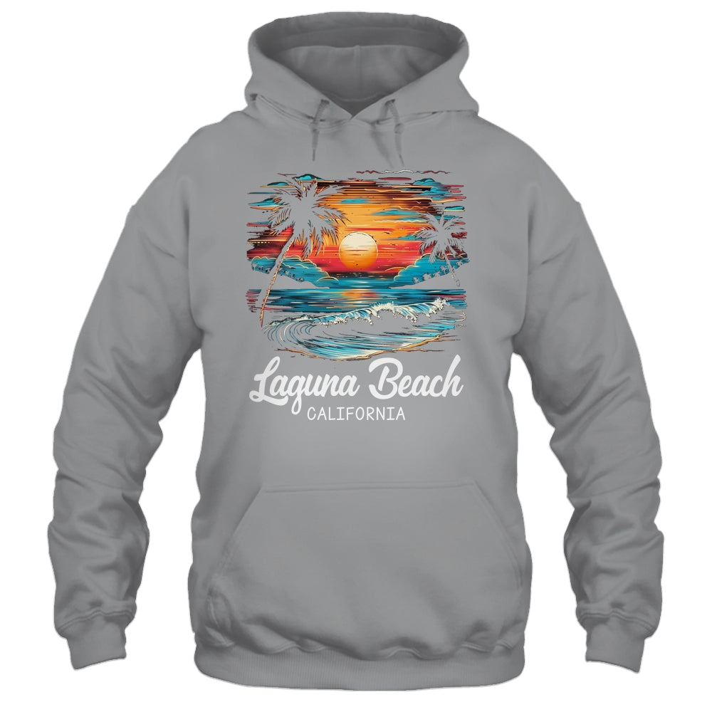 Family Vacation Retro Sunset California Laguna Beach Shirt & Tank Top | siriusteestore