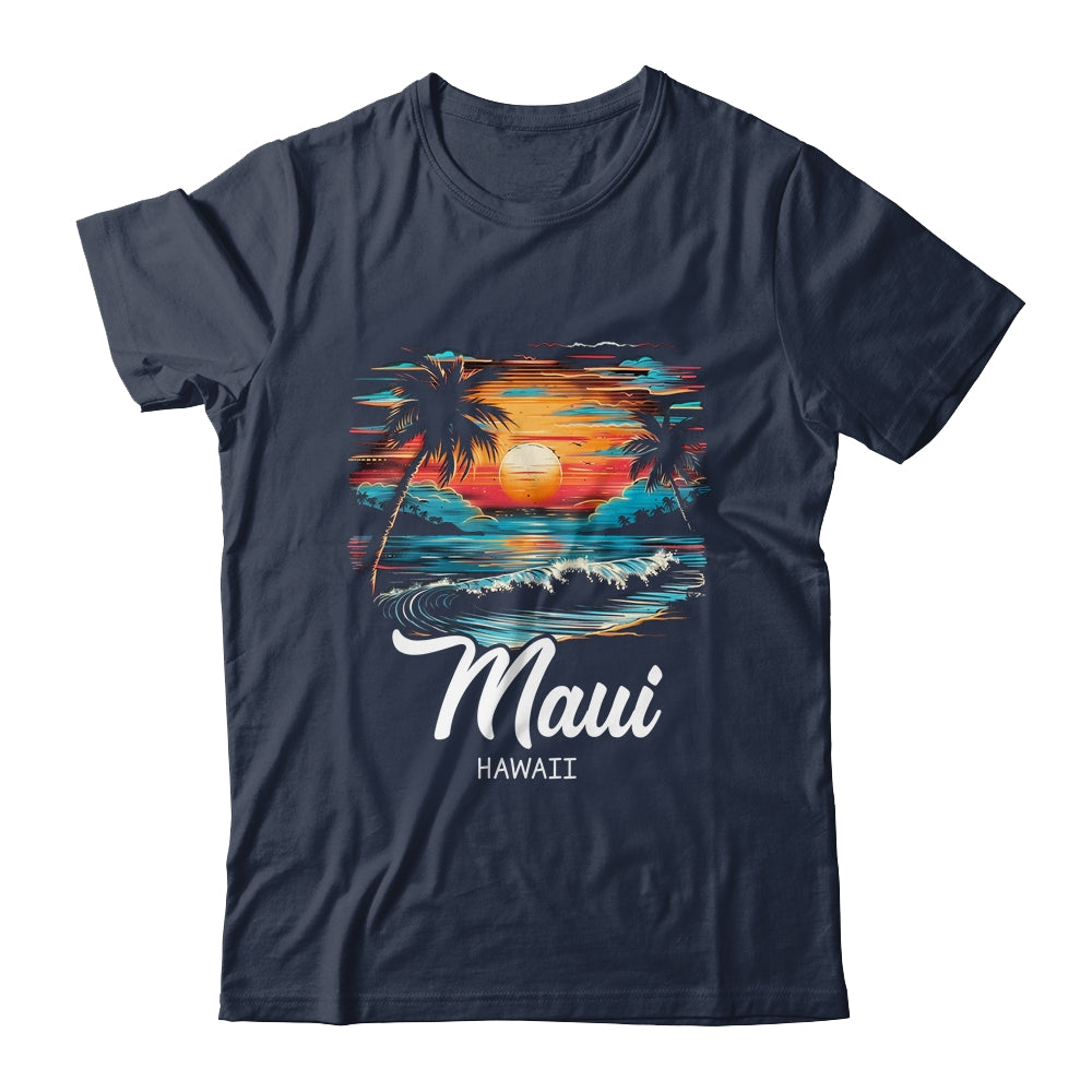Family Vacation Retro Sunset Hawaii Maui Shirt & Tank Top | siriusteestore