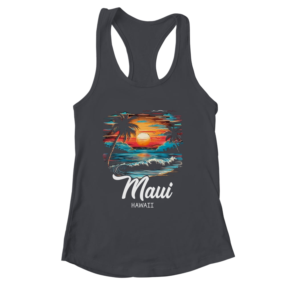 Family Vacation Retro Sunset Hawaii Maui Shirt & Tank Top | siriusteestore