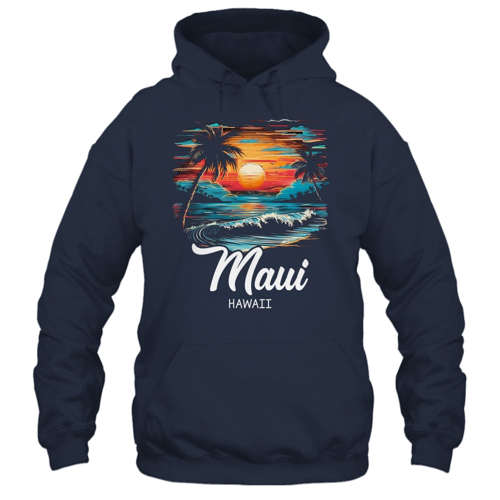 Family Vacation Retro Sunset Hawaii Maui Shirt & Tank Top | siriusteestore