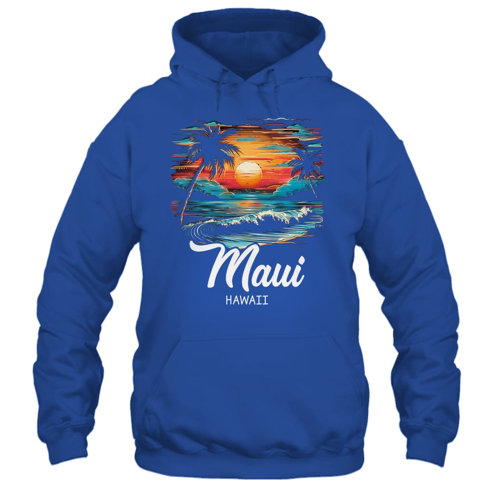 Family Vacation Retro Sunset Hawaii Maui Shirt & Tank Top | siriusteestore