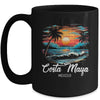 Family Vacation Retro Sunset Maryland Ocean City Beach Mug | siriusteestore
