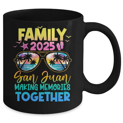 Family Vacation San Juan 2025 Summer Holiday Matching Mug | siriusteestore