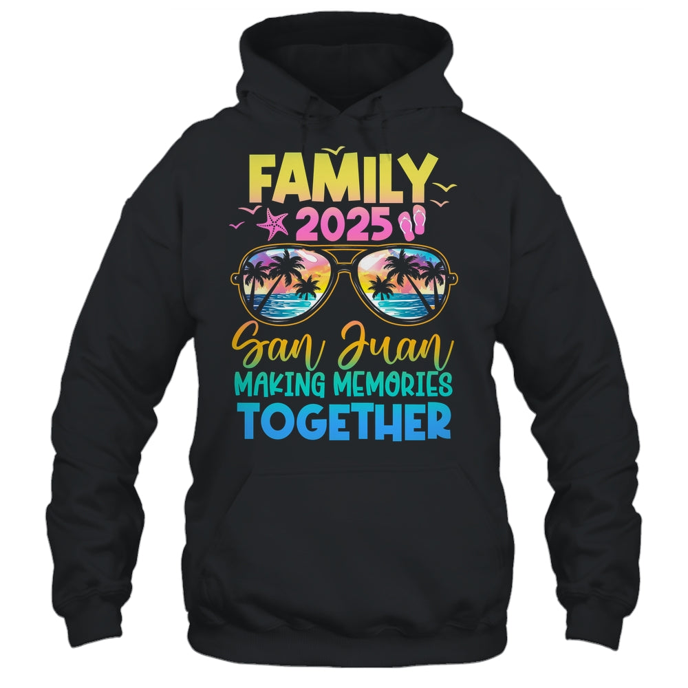 Family Vacation San Juan 2025 Summer Holiday Matching Shirt & Tank Top | siriusteestore