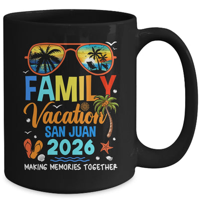 Family Vacation San Juan 2026 Family Vacation Together Mug | siriusteestore