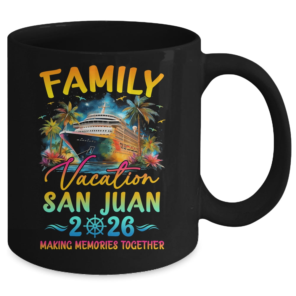 Family Vacation San Juan 2026 Matching Group Summer Mug | siriusteestore