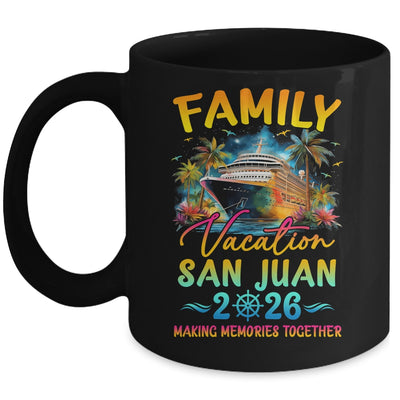 Family Vacation San Juan 2026 Matching Group Summer Mug | siriusteestore