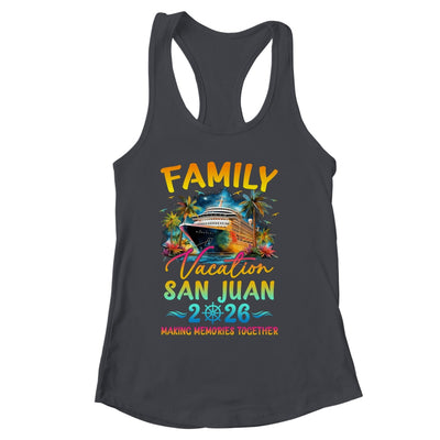 Family Vacation San Juan 2026 Matching Group Summer Shirt & Tank Top | siriusteestore