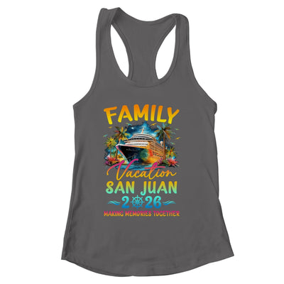 Family Vacation San Juan 2026 Matching Group Summer Shirt & Tank Top | siriusteestore