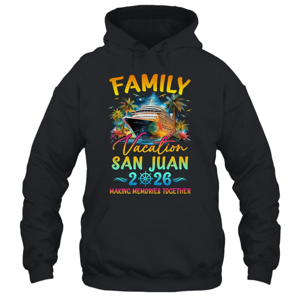 Family Vacation San Juan 2026 Matching Group Summer Shirt & Tank Top | siriusteestore