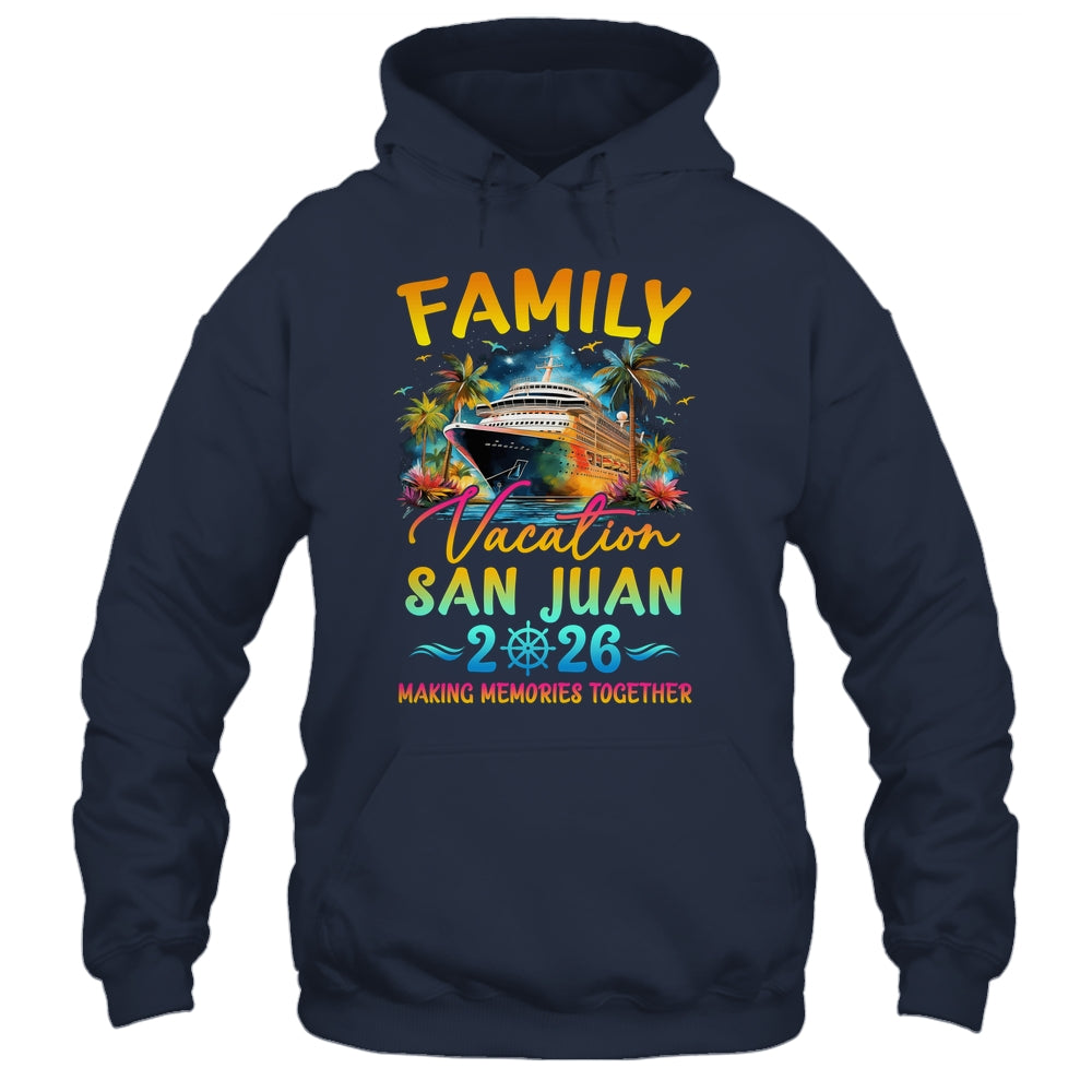 Family Vacation San Juan 2026 Matching Group Summer Shirt & Tank Top | siriusteestore