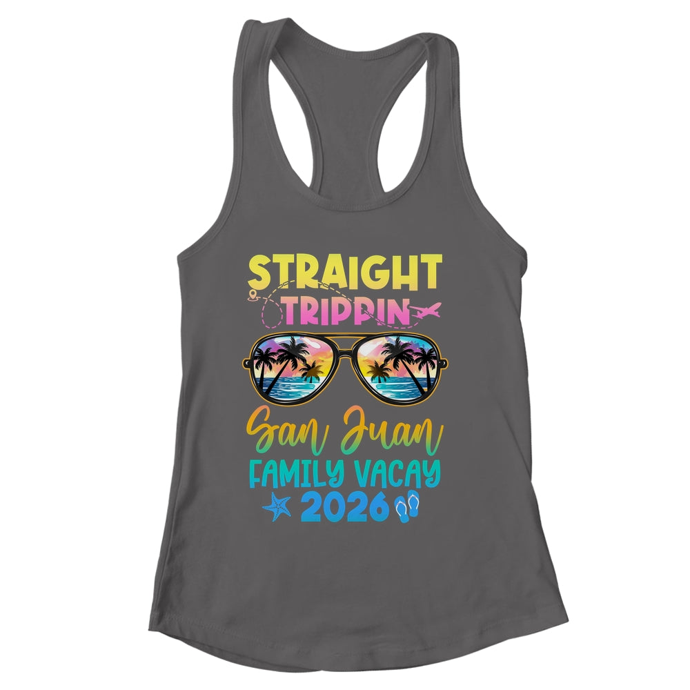 Family Vacation San Juan 2026 Summer Holiday Matching Shirt & Tank Top | siriusteestore