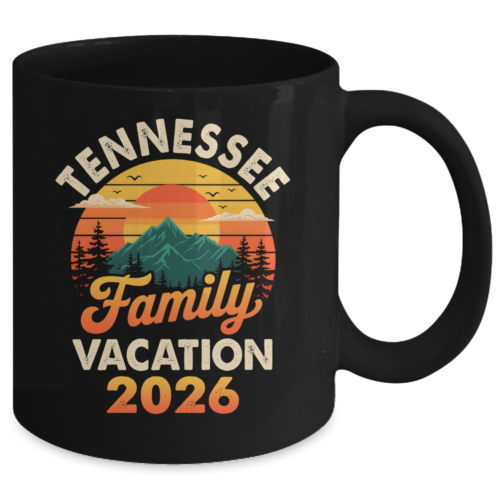 Family Vacation Tennessee 2026 Matching Memories Trip Mug | siriusteestore