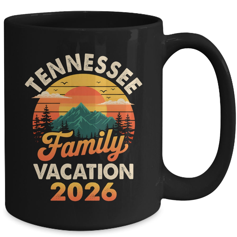 Family Vacation Tennessee 2026 Matching Memories Trip Mug | siriusteestore
