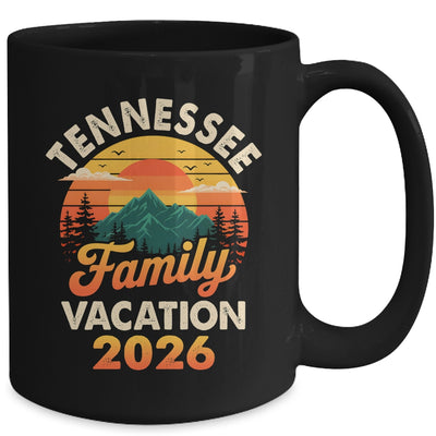 Family Vacation Tennessee 2026 Matching Memories Trip Mug | siriusteestore