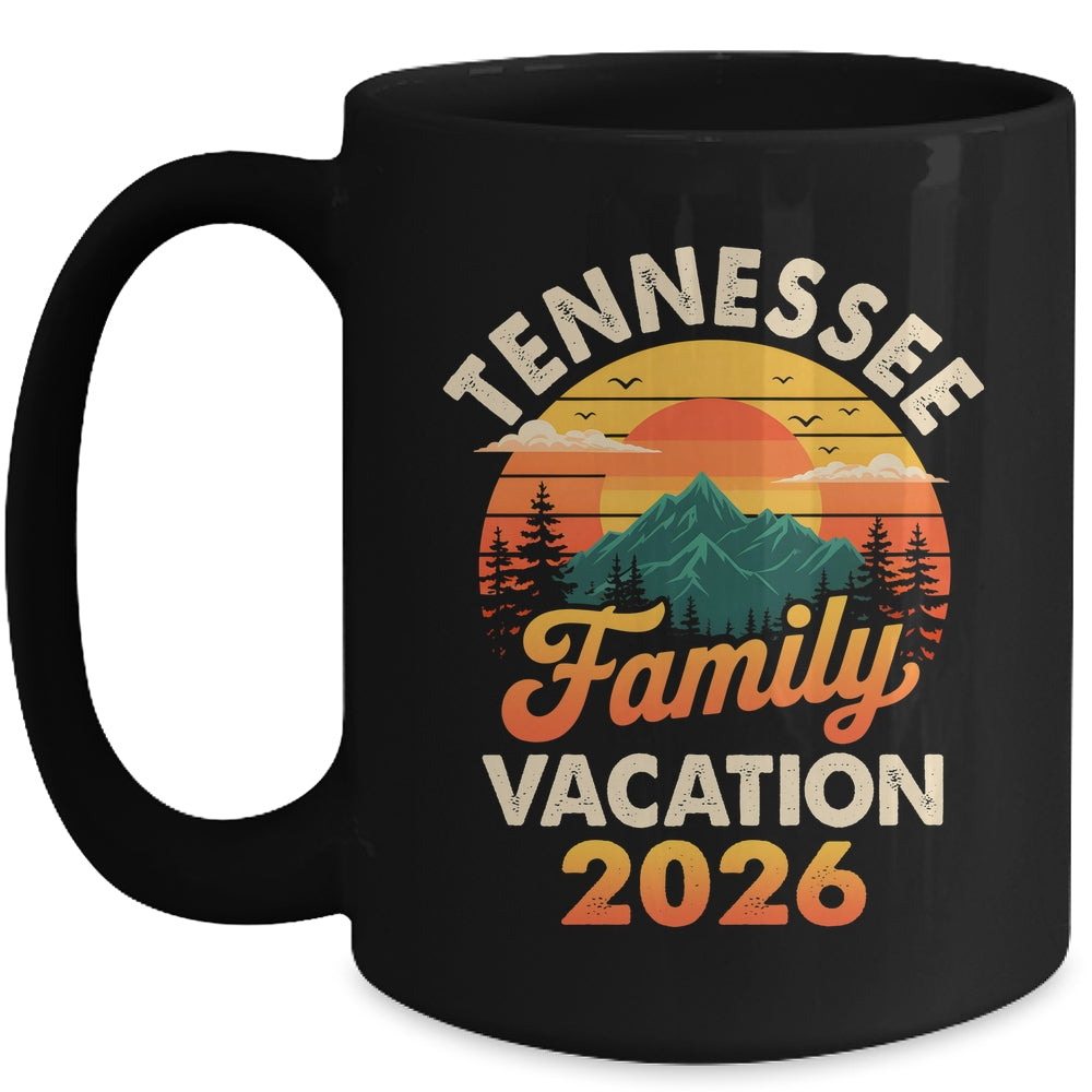 Family Vacation Tennessee 2026 Matching Memories Trip Mug | siriusteestore