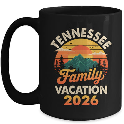 Family Vacation Tennessee 2026 Matching Memories Trip Mug | siriusteestore