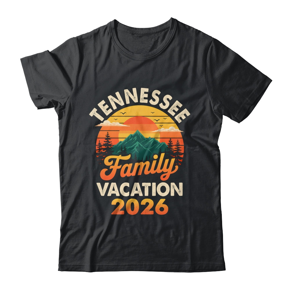 Family Vacation Tennessee 2026 Matching Memories Trip Shirt & Tank Top | siriusteestore