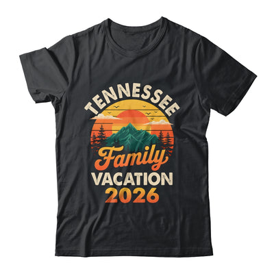 Family Vacation Tennessee 2026 Matching Memories Trip Shirt & Tank Top | siriusteestore
