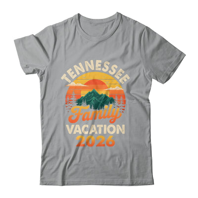 Family Vacation Tennessee 2026 Matching Memories Trip Shirt & Tank Top | siriusteestore