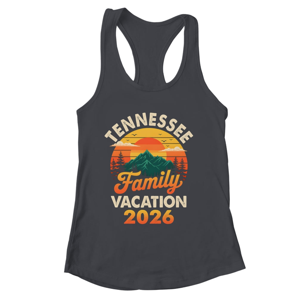 Family Vacation Tennessee 2026 Matching Memories Trip Shirt & Tank Top | siriusteestore