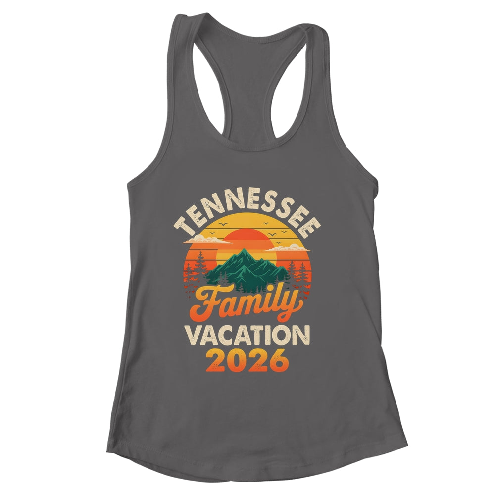Family Vacation Tennessee 2026 Matching Memories Trip Shirt & Tank Top | siriusteestore