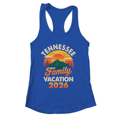 Family Vacation Tennessee 2026 Matching Memories Trip Shirt & Tank Top | siriusteestore