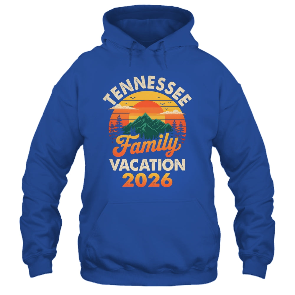Family Vacation Tennessee 2026 Matching Memories Trip Shirt & Tank Top | siriusteestore