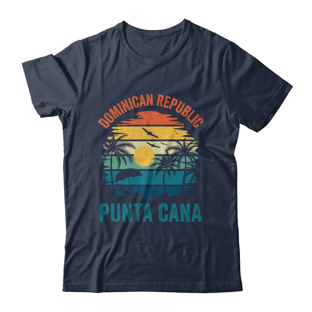 Family Vacation Vintage Dominican Republic Punta Cana Beach Shirt & Tank Top | siriusteestore
