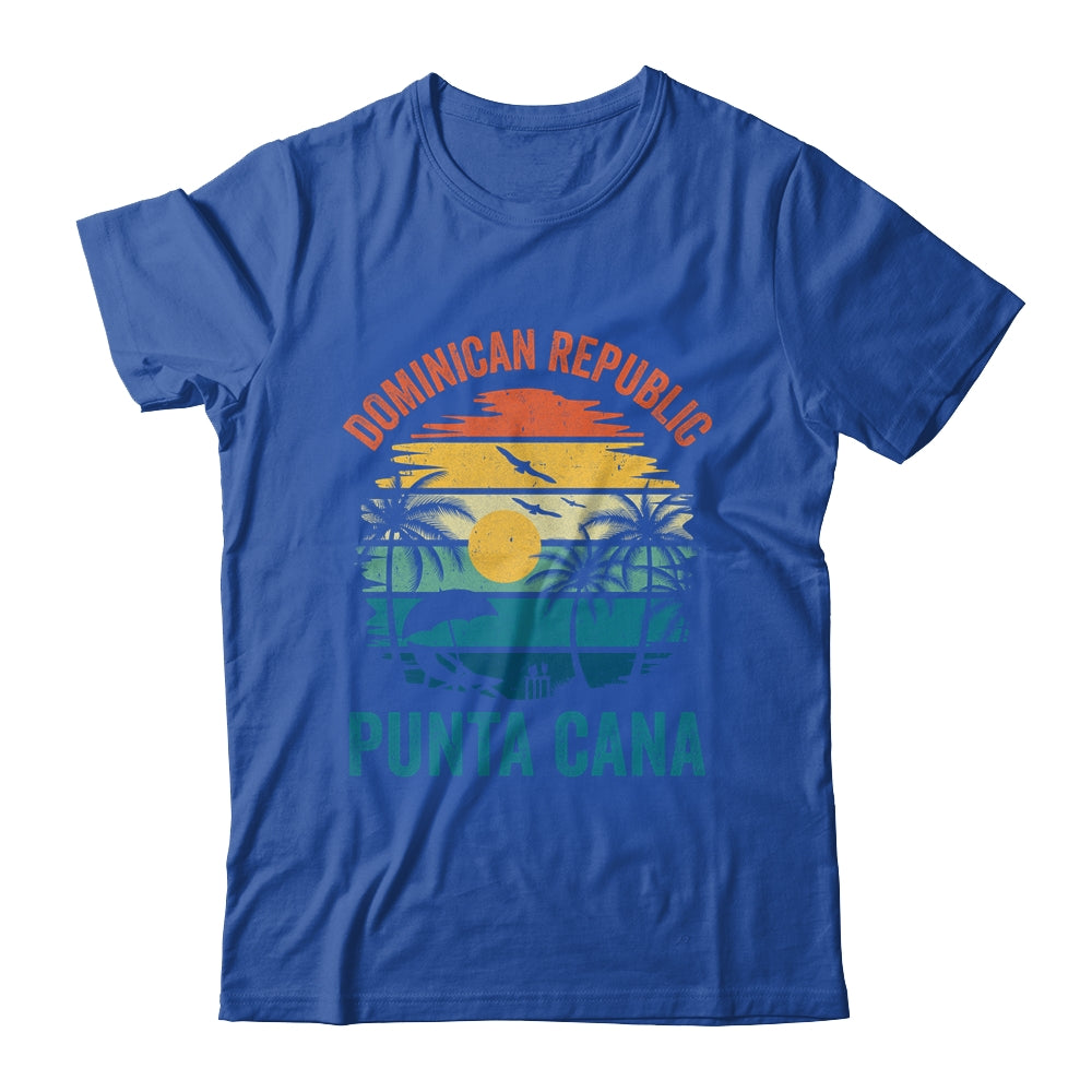 Family Vacation Vintage Dominican Republic Punta Cana Beach Shirt & Tank Top | siriusteestore