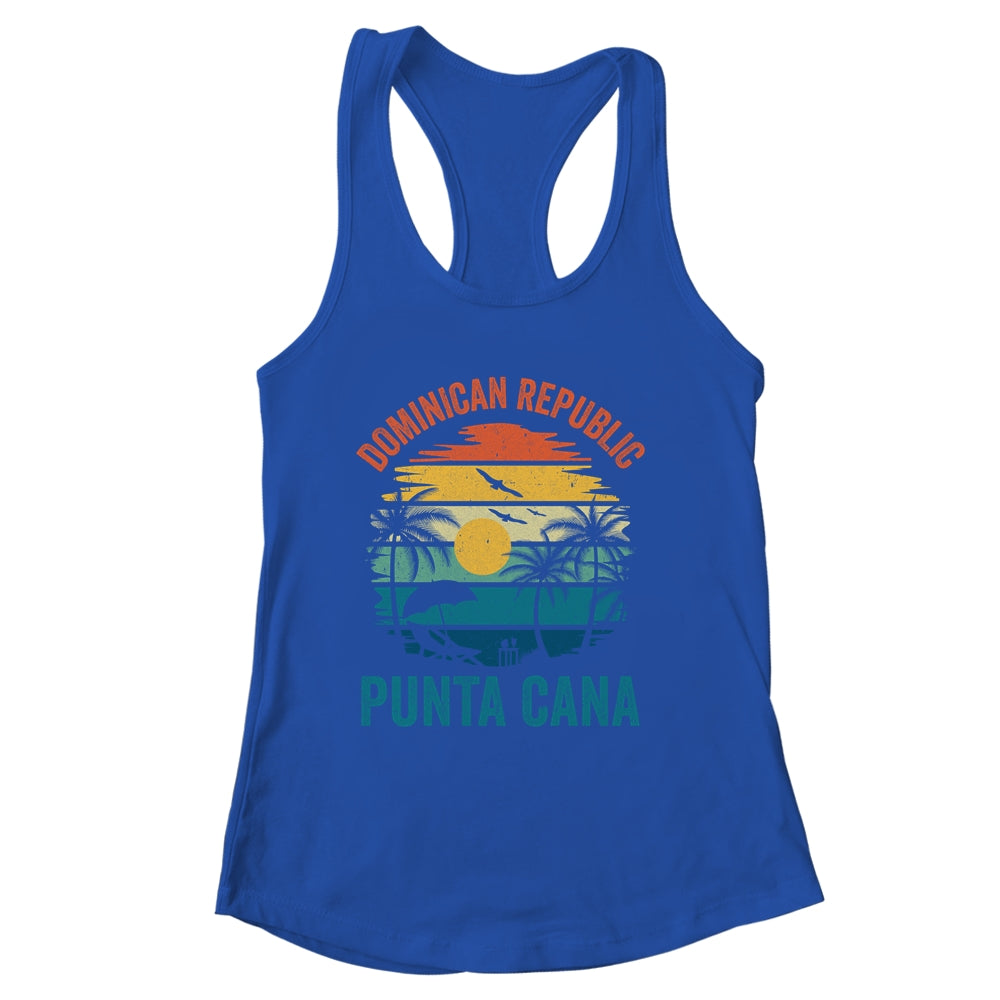 Family Vacation Vintage Dominican Republic Punta Cana Beach Shirt & Tank Top | siriusteestore