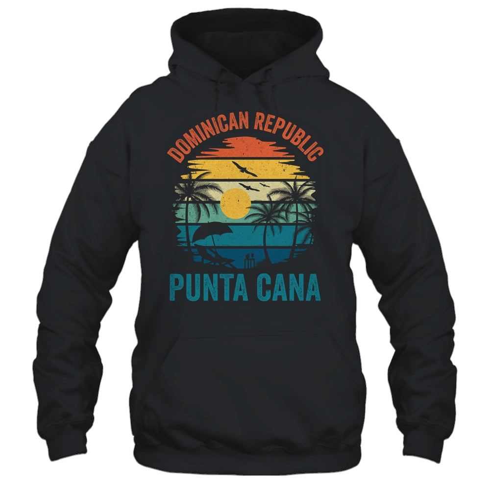 Family Vacation Vintage Dominican Republic Punta Cana Beach Shirt & Tank Top | siriusteestore