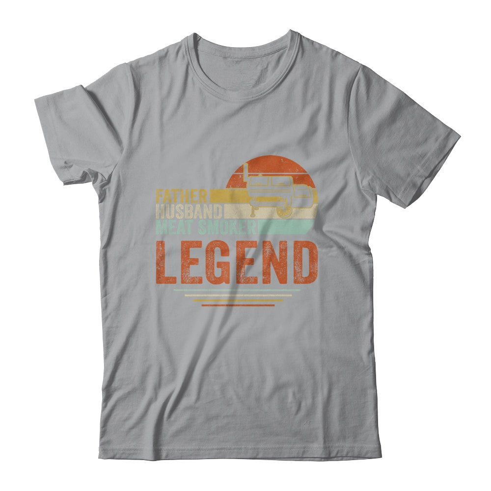 Father Husband Meat Smoker Legend Grilling Dad Meat Smoking Shirt & Hoodie | siriusteestore