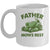 Father Mows Best Lawn Care Dad Mowing Gardener Fathers Day Mug | siriusteestore