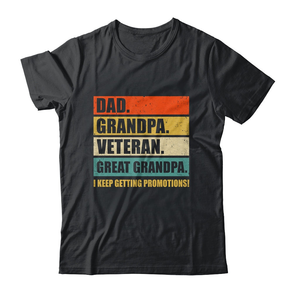 Fathers Day Dad Grandpa Veteran Great Grandpa From Grandkids Shirt & Hoodie | siriusteestore