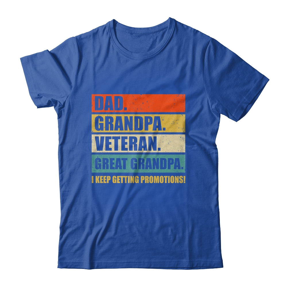 Fathers Day Dad Grandpa Veteran Great Grandpa From Grandkids Shirt & Hoodie | siriusteestore
