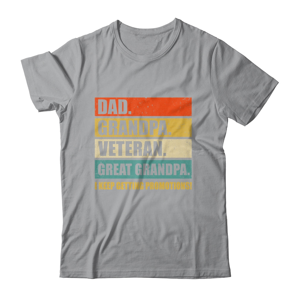 Fathers Day Dad Grandpa Veteran Great Grandpa From Grandkids Shirt & Hoodie | siriusteestore