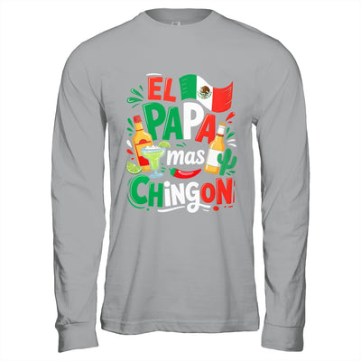 Fathers Day El Papa Mas Chingon Funny Mexican Dad Spanish Shirt & Hoodie | siriusteestore