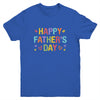 Fathers Day For Kids Boys Girls Happy Fathers Day Youth Shirt | siriusteestore