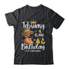 February Is My Birthday African American Woman Birthday Queen Shirt & Tank Top | siriusteestore