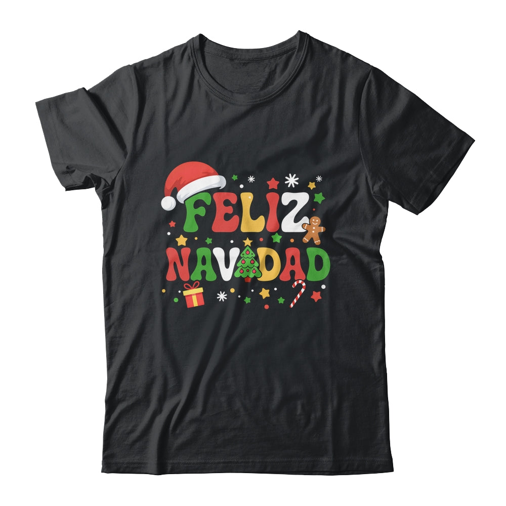 Feliz Navidad Cute Spanish Mexican Christmas Matching Family Shirt & Sweatshirt | siriusteestore