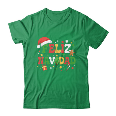 Feliz Navidad Cute Spanish Mexican Christmas Matching Family Shirt & Sweatshirt | siriusteestore