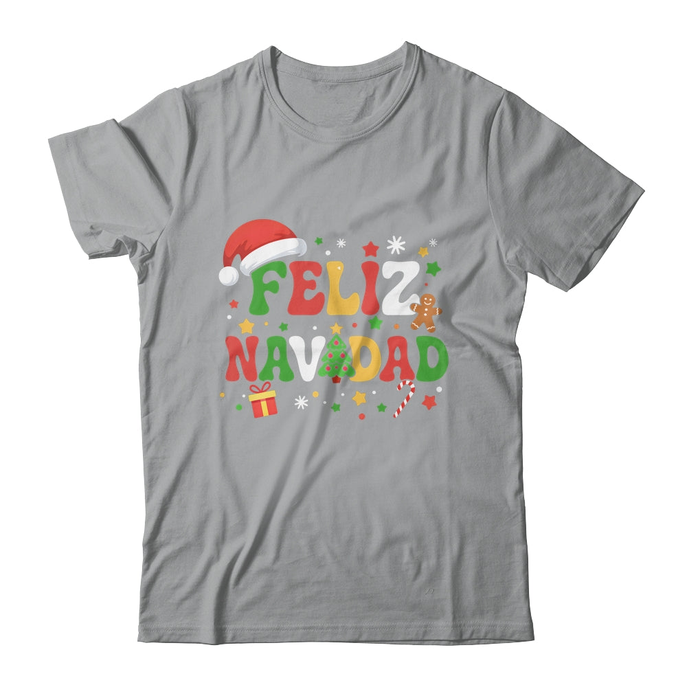Feliz Navidad Cute Spanish Mexican Christmas Matching Family Shirt & Sweatshirt | siriusteestore