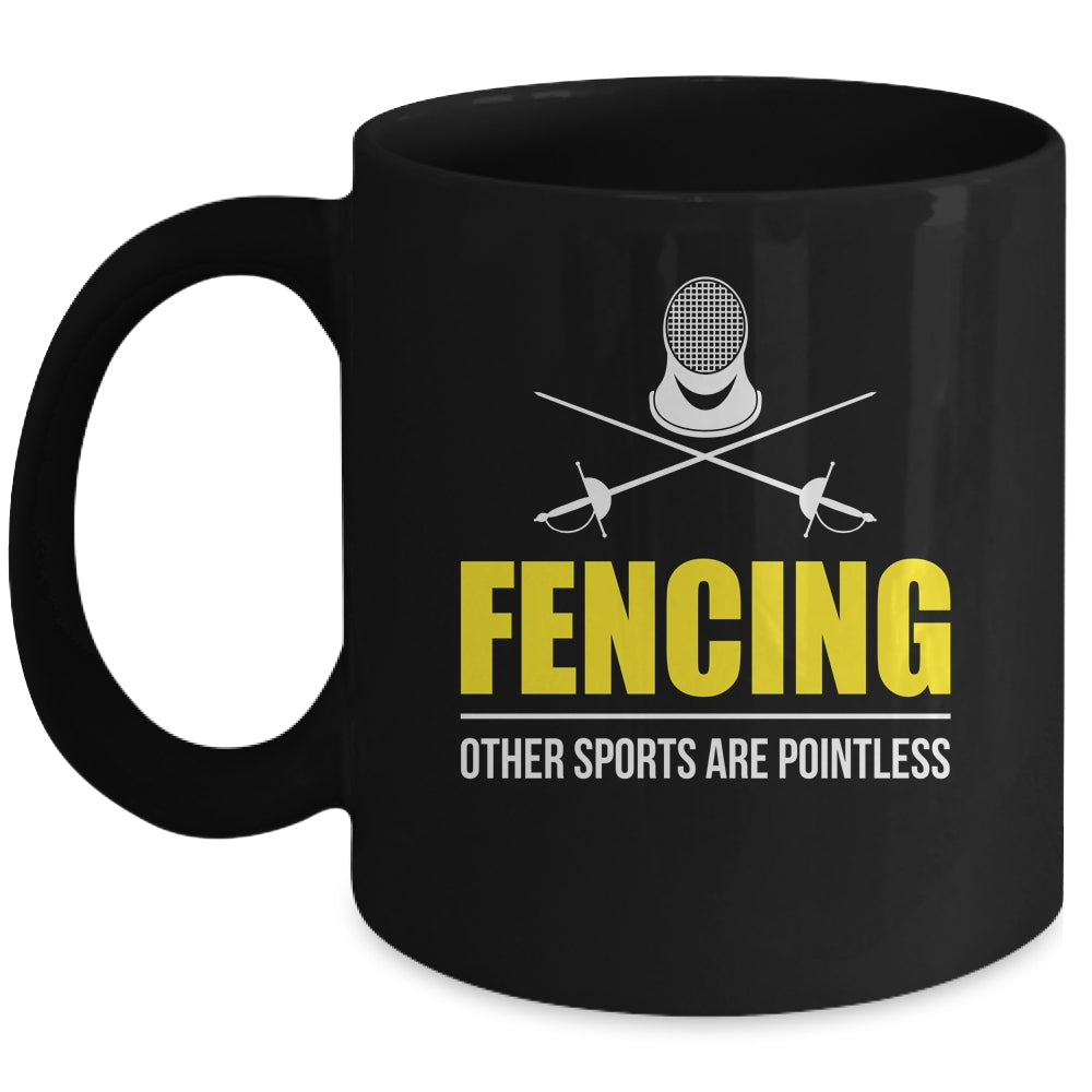 Fencing Funny Sports Design For Men Women Girls Boys Fencer Mug | siriusteestore