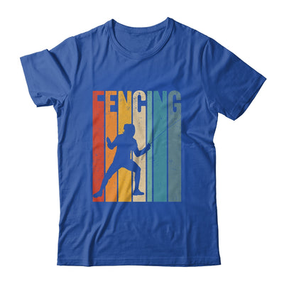 Fencing Vintage Design Art For Men Women Fencer Sports Shirt & Hoodie | siriusteestore